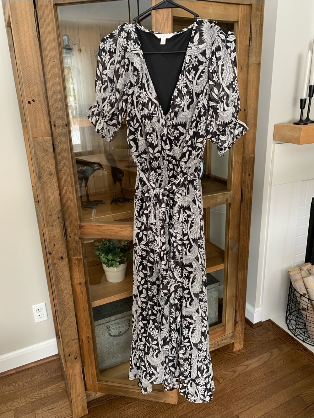 LC Lauren Conrad Black and White Dress